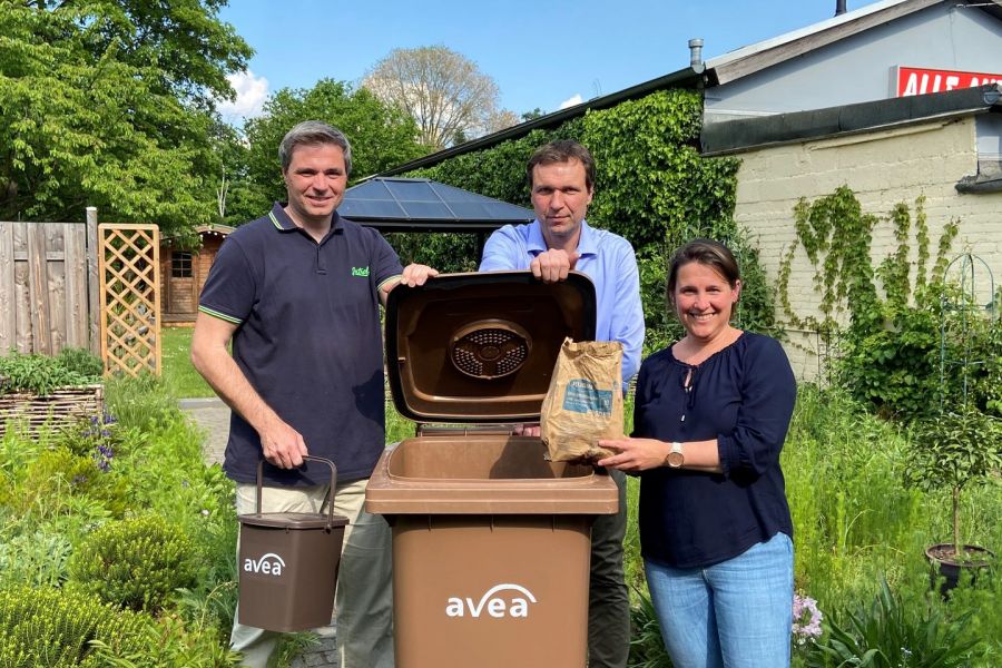 Organic filter lid for every organic waste bin in Leverkusen