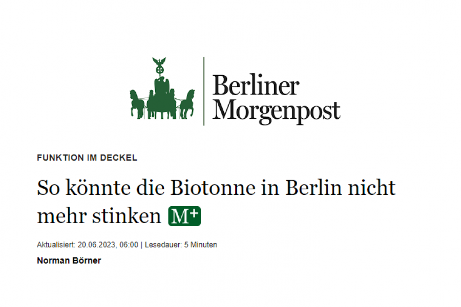 Berliner Morgenpost - BSR: Wie die Biotonne in Berlin nicht mehr stinken könnte