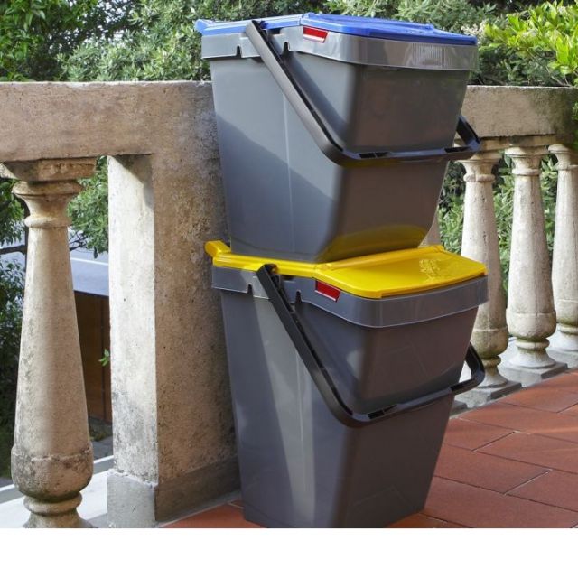 Stapelbare Recycling Müllbehälter