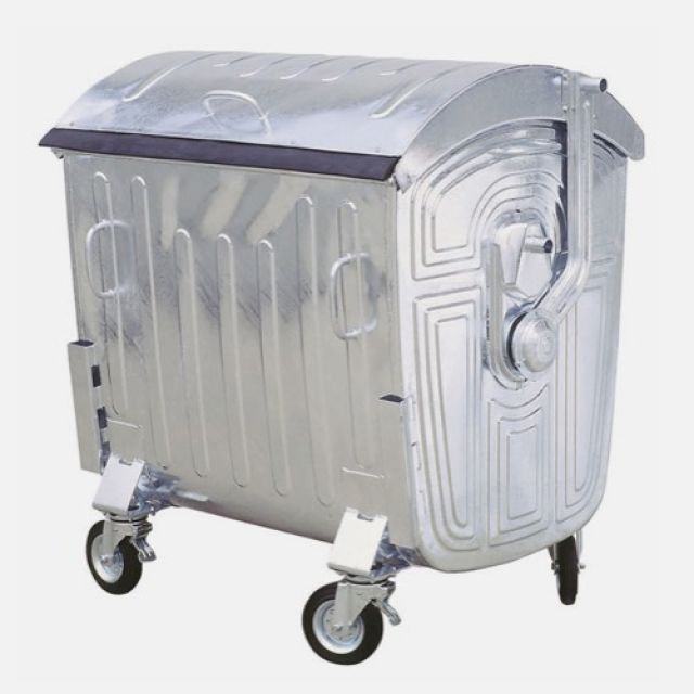 steel waste container